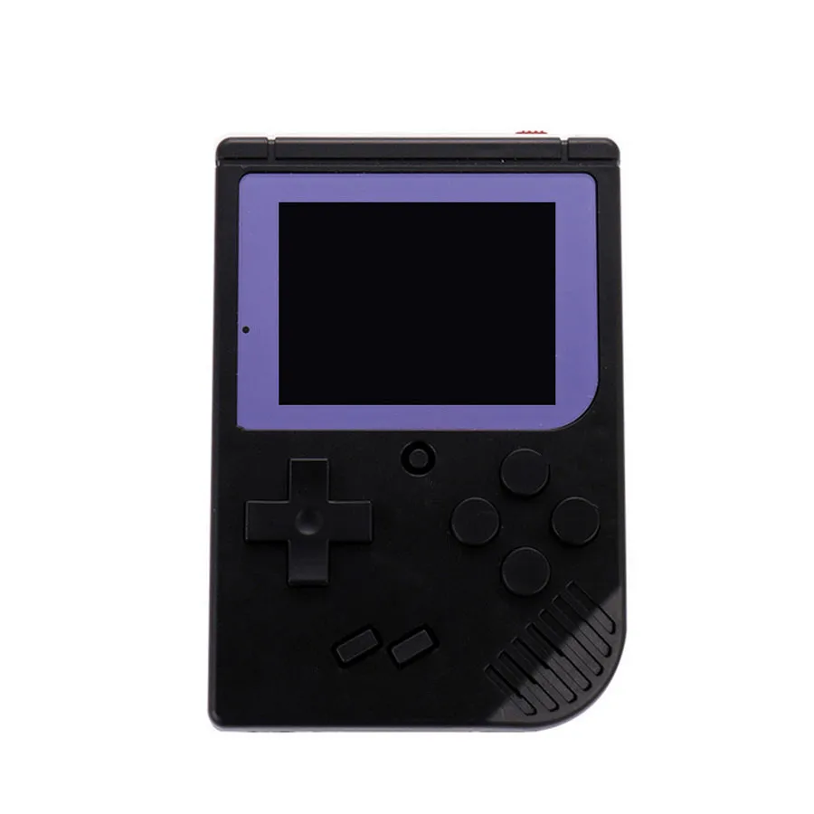 BLACK Новая версия Встроенный 400 игр Мини Портативный игровой плеер supprot AV out портативная игровая консоль Классический игровой плеер - Цвет: BLACK