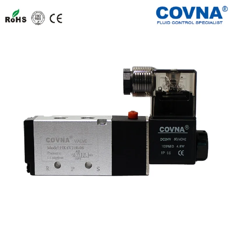 4V210-08 (1/4") 5/3 solenoid valve | Обустройство дома