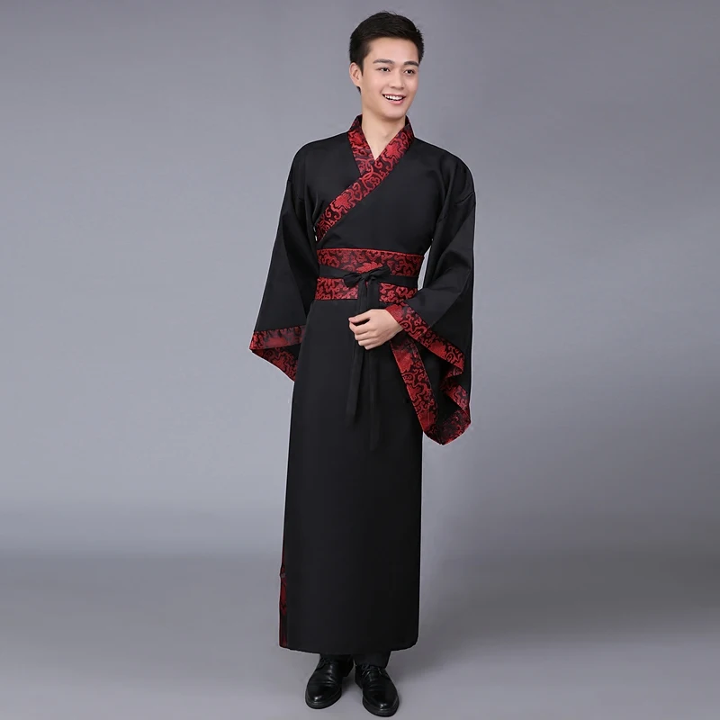 

Hot Sales Traditional Folk Dance Costumes Hanfu Costume Han Dynasty Man Clothes 5 Style Chinese Clothing