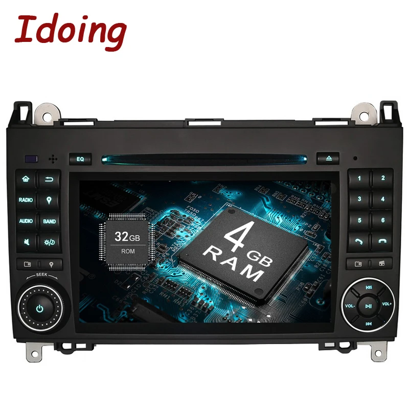 Idoing 2Din Android 8.0 Car Multimedia Player For MercedesBenz A Class&ampB Class 4G RAM 32G ROM 8Core Video WiFi 3G TV Fast Boot |