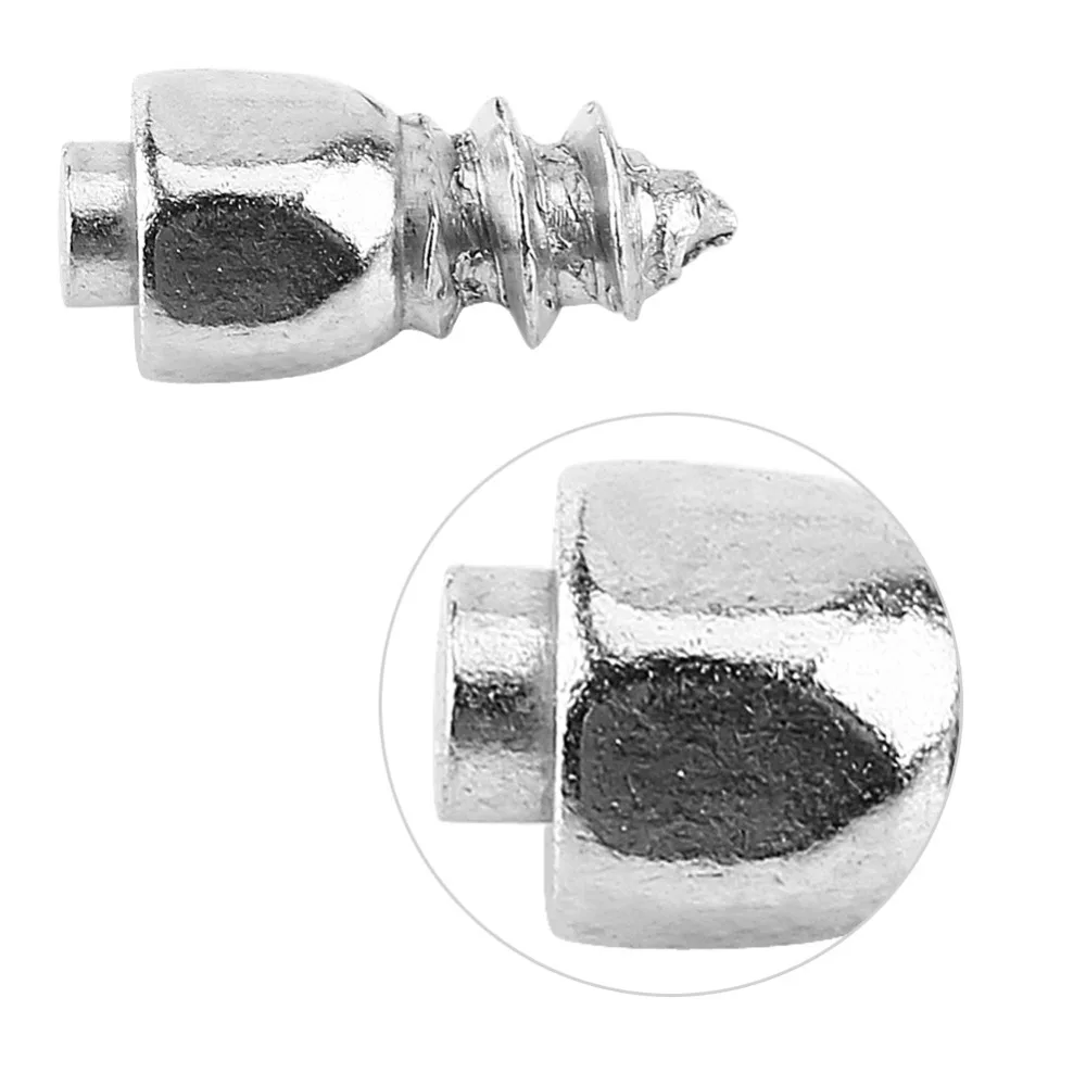 100 шт. 9 мм противоскользящие винтовые шпильки для шин цепи снега шипы отделка