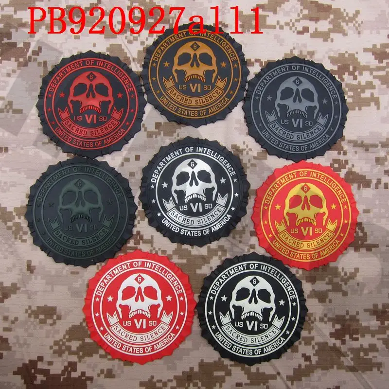 3D ПВХ патч-патч Ghosts Department Of Intelligence Rubber Patch | Дом и сад
