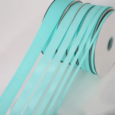 Light Blue 5 ярдов/рулон корсажные атласные ленты для свадьбы, украшения для рождественской вечеринки, самодельные ленты для поделок, открыток, подарочных упаковочных принадлежностей - Color: Light Blue