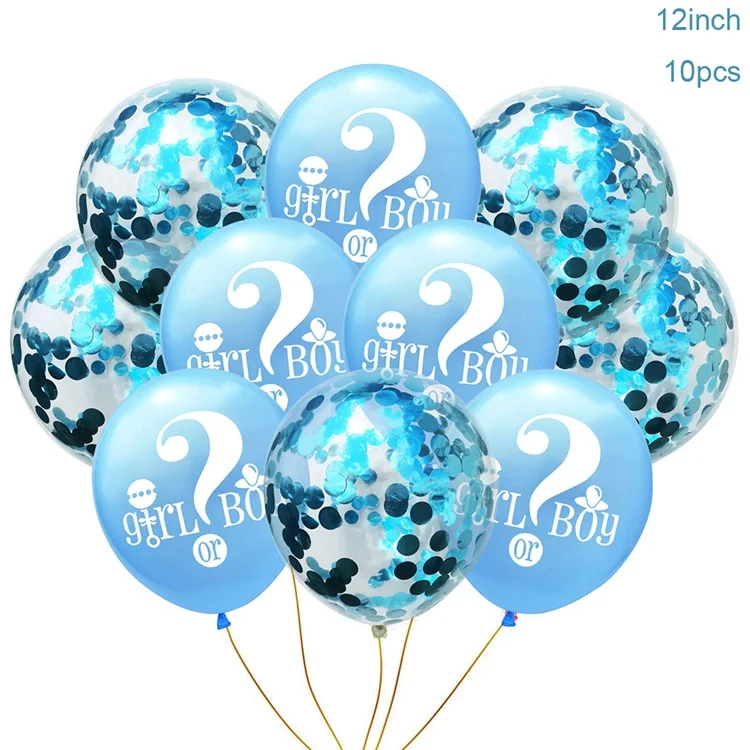 Balloons Set Йориу мама быть фольгированные шары латексный шар ребенок душ мальчик его девочка о ребенок пол раскрыть вечерние украшения Дети Babyshower - Цвет: Balloons Set