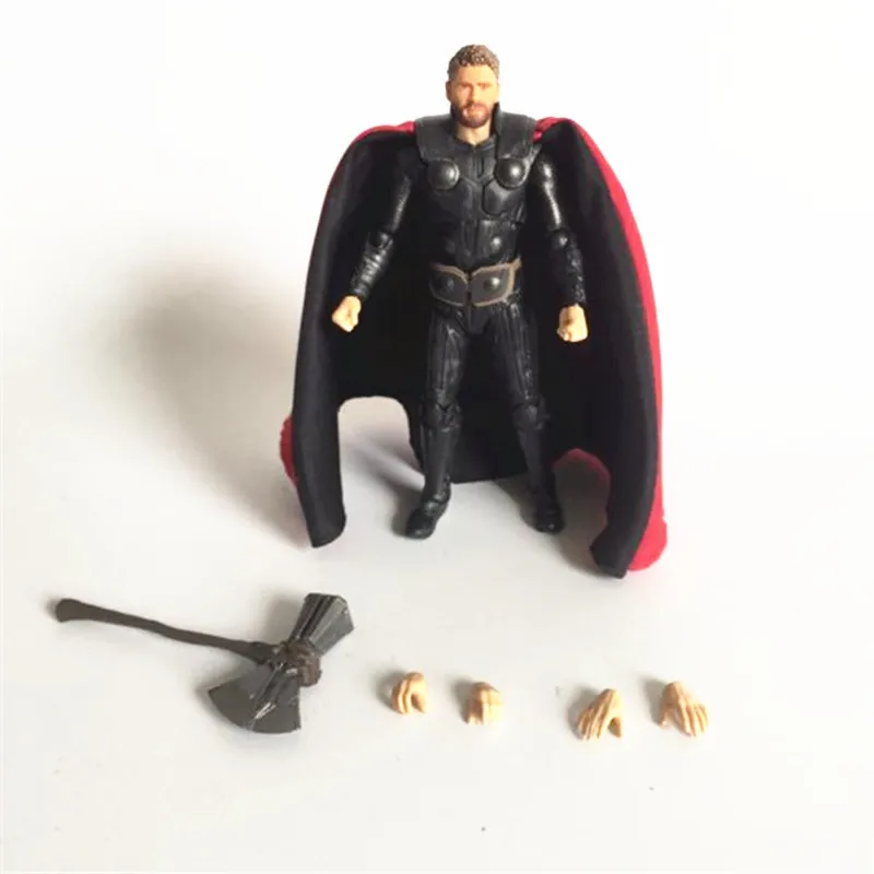 Фильм AvengersInfinityWar THOR Коллекция игрушек подвижная модель фигурки 15 см|Игровые и