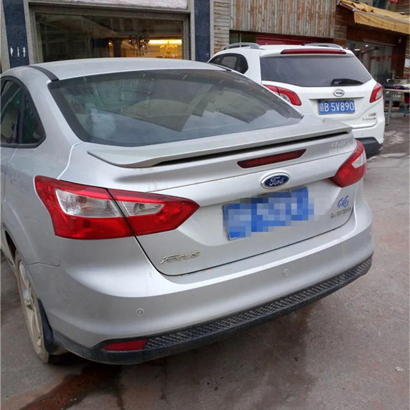 Спойлер для Ford Focus высокое качество ABS материал заднее крыло автомобиля
