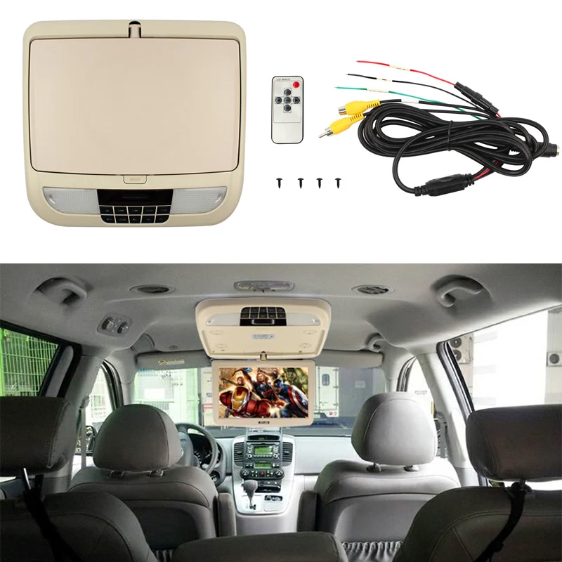 

Car Monitor Car Flip Down TFT LCD Monitor Car Roof Mounted Monitors 9 Inch