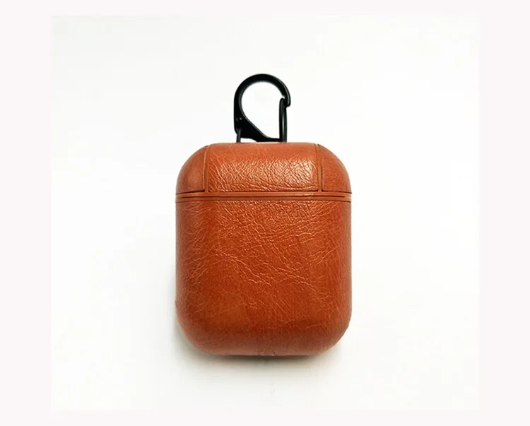 Luxury Leather CaseBluetooth Wireless Earphone Case For AirPods Protective Cover Skin Accessories for Apple Airpods Charging Box |