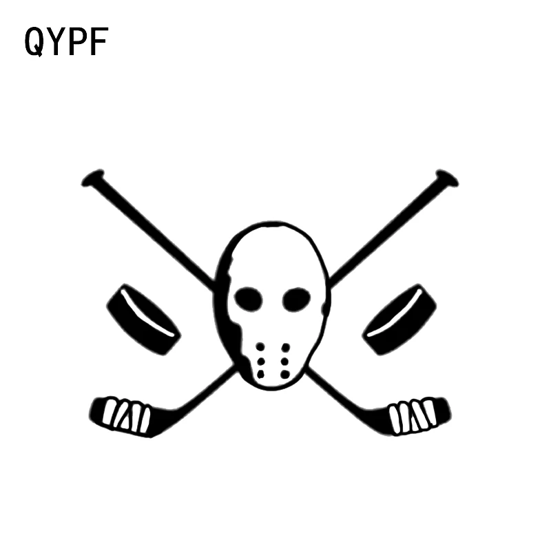 Интересная маска QYPF 13 7*9 7 см украшение для хоккея виниловые автомобильные