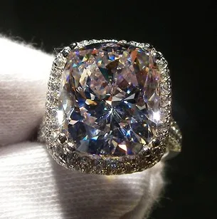 

Кольца для женщин серебро 925 уникальное свадебное кольцо дизайн принцесса Обрезанное обручальное кольцо преувеличенное кольцо