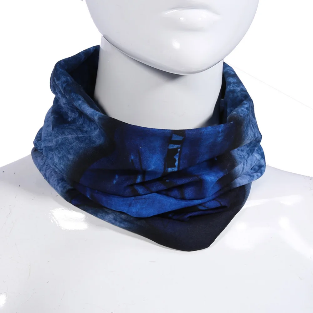 Унисекс Велоспорт шарф УФ защита маска для лица бесшовный головной убор повязка