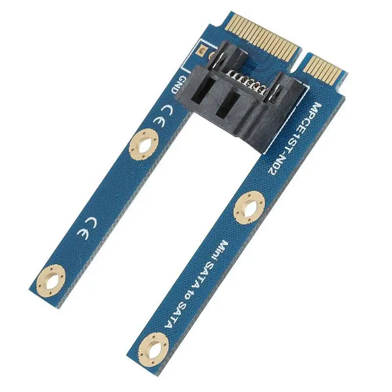 Msata Ssd на Sata жесткий диск адаптер плата для карт Поддержка полной и половинной