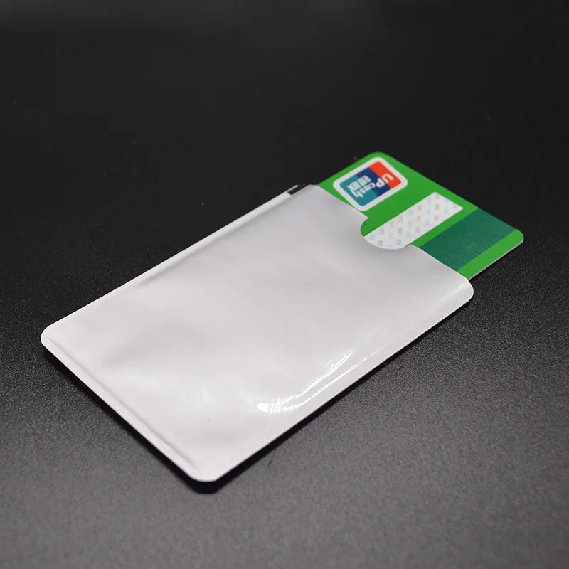 5 шт. Анти RFID кошелек Блокировка ридер замок банк держатель для карт ID банковский чехол для Карт Rfid защита металлический кредитный держатель для карт Алюминий