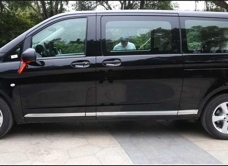 Lsrtw2017 abs автомобильные молдинги на Кузов для Мерседес Бенц Вито w447 v260 v-class