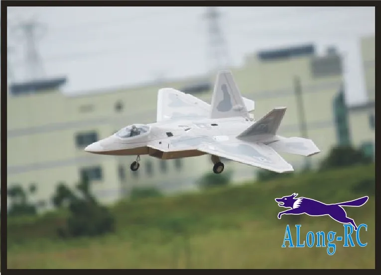 Окончательного Би 690mm размах крыльев 64 Jet F22 F 22 Raptor Истребитель приводимого в