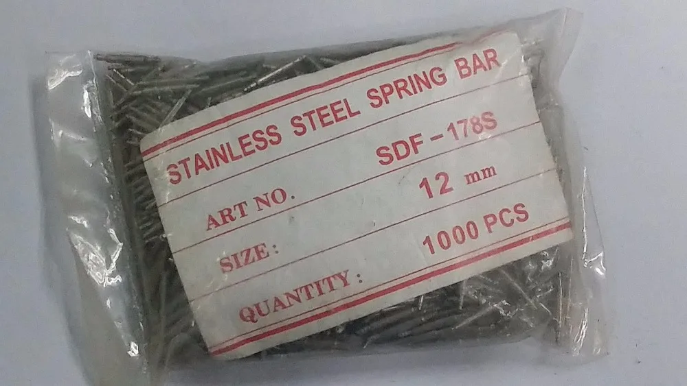 Запчасти для часов из нержавеющей стали Пружинные вставки SDF-178S ремешок наручных