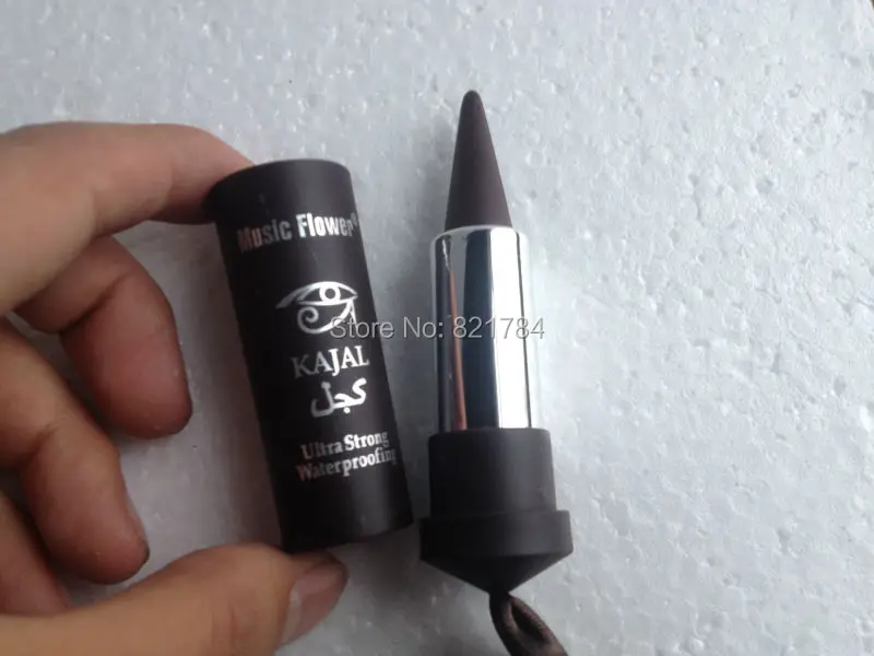 Подводка для глаз kajal Stick супер гладкая скользящая текстура делает определение глаз легко долго носить водостойкий цвет скользит