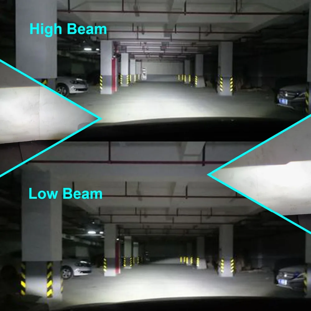 

AOTOMONARCH 2PCS LED H7 H4 11200LM H1 H11 9005 H1 9006 LED Car Headlight Copper Braiding HID Original Bulb Replacement EJ