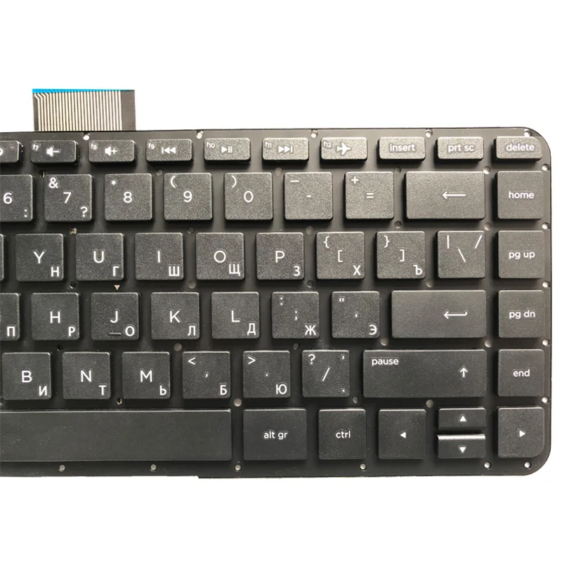 Русская клавиатура для ноутбука HP Pavilion x360 13 A черная без рамки PN: 9z. N9gsq.70r 760888 251