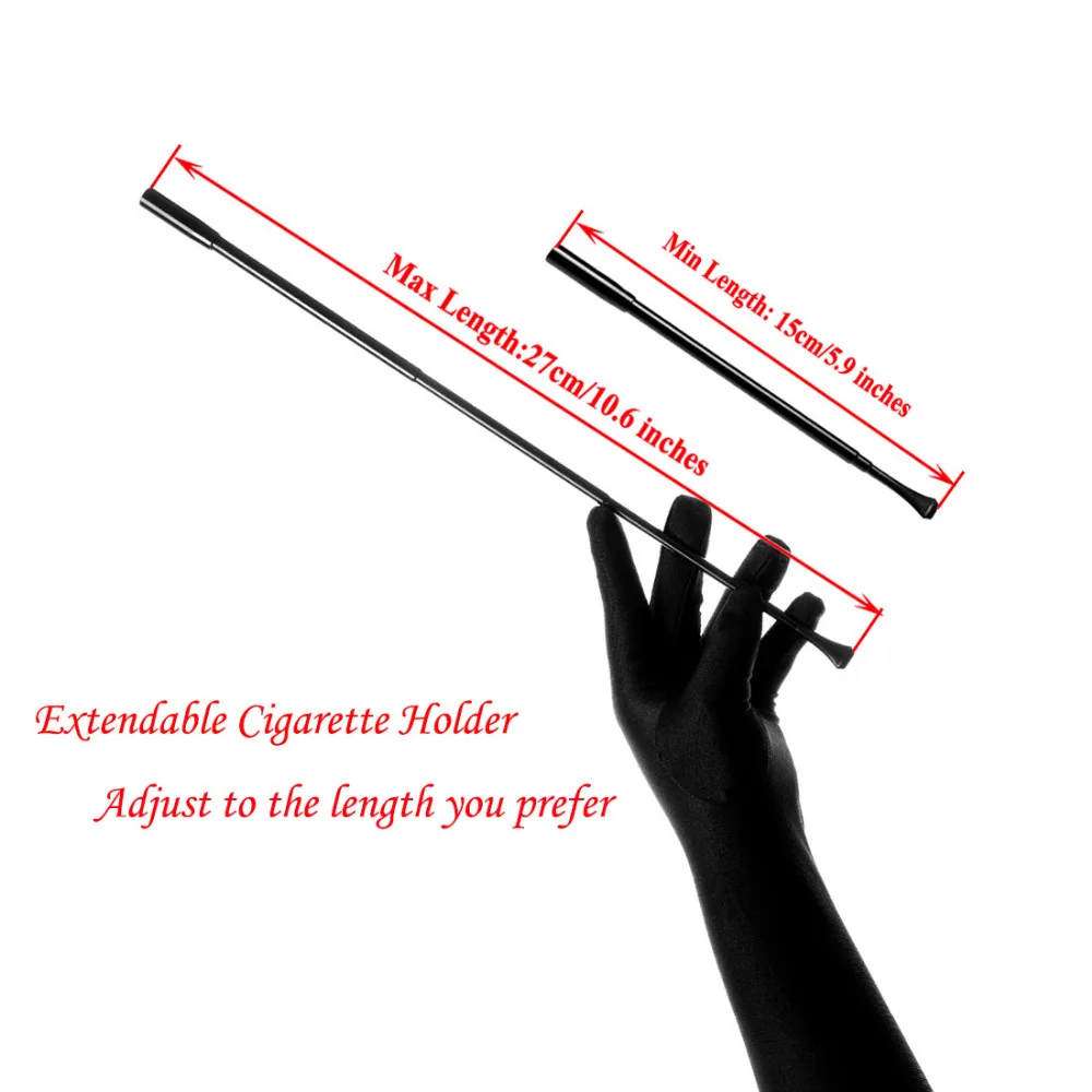 Roaring 1920s Great Gatsby набор аксессуаров для вечеринки 20s Flapper нарядное платье аксессуар