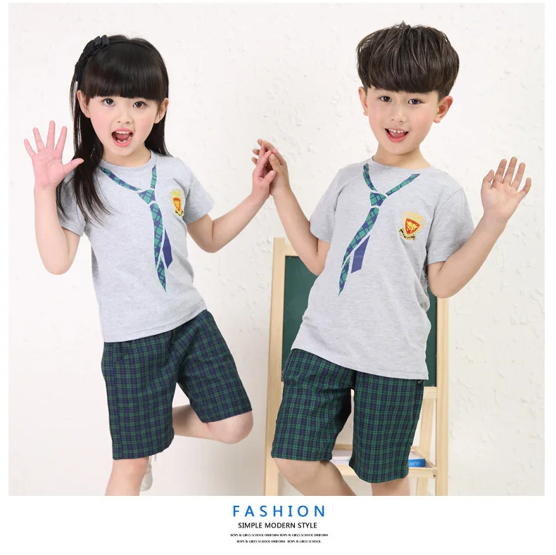 Новинка 2017 летняя одежда детский сад Молодежная форма костюм класс обслуживания