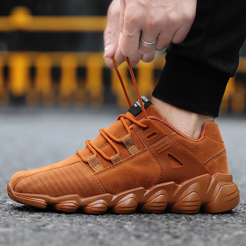 QASDUO/Лидер продаж модная повседневная обувь для мужчин комфортная теплая мужская