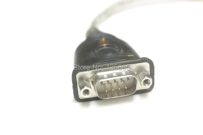 Используется USB-в-последовательный конвертер адаптер для ATEN с поддержкой