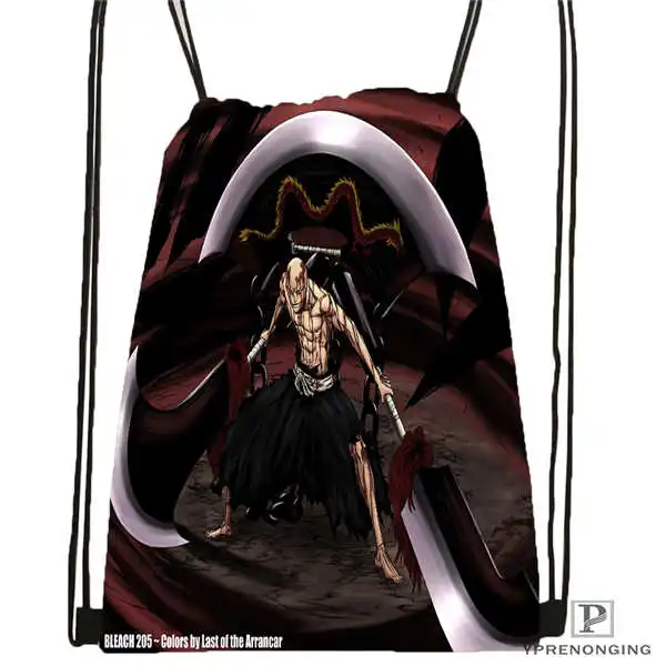 Рюкзак bleach_ichigo_cool_anime на шнурке сумка милый рюкзак Детская (Черная задняя) 31x40 см