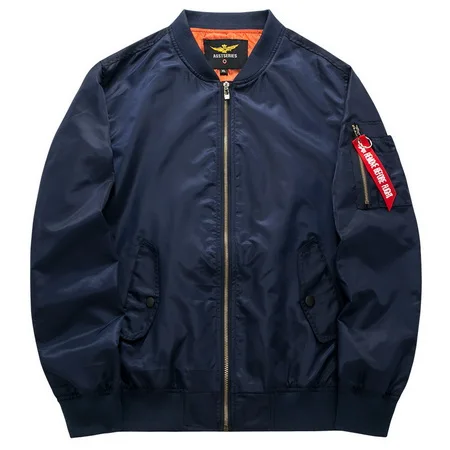 LOMAIYI S-8XL, мужская и женская куртка-бомбер, мужская куртка размера плюс, весна, Мужская летная ветровка, бейсбольная куртка пилота, BM002 - Цвет: dark blue