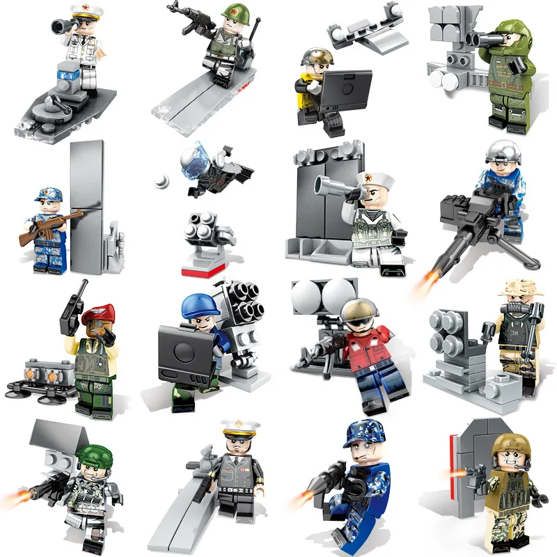 Legoings модель строительные наборы игрушки ниндзя воин оружие кукла городская