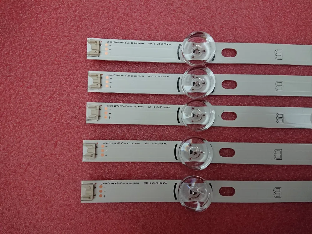 5 комплектов = 50 шт. светодиодная задняя полоса lg ith для LG 49LB620V 49lb6200 49lf5100 49LB5500 49LB585V