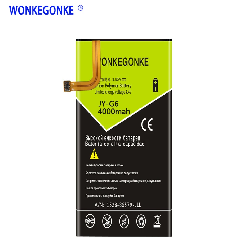WONKEGONKE 4000mah JY G6 аккумулятор для Jiayu аккумулятор|Аккумуляторы мобильных телефонов| |
