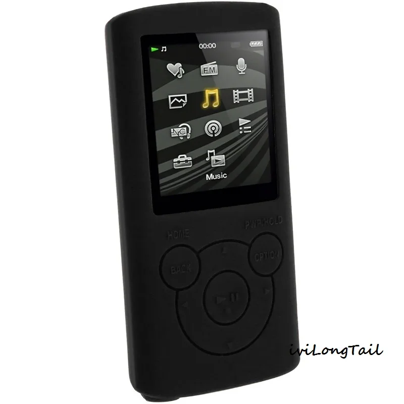 Силиконовый чехол для sony Walkman NWZ E383 E384 E385 случае 384 385 Резина гель кожи Mp3 охватывает