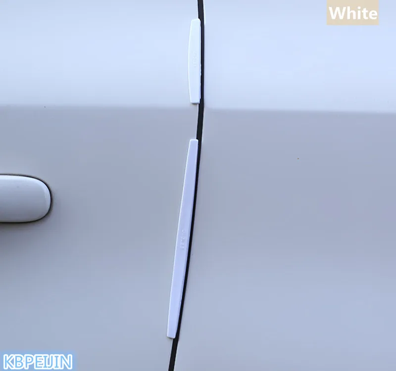 8 шт. двери автомобиля Угловые кромки защитные полосы царапин Стикеры для Citroen c2 c4