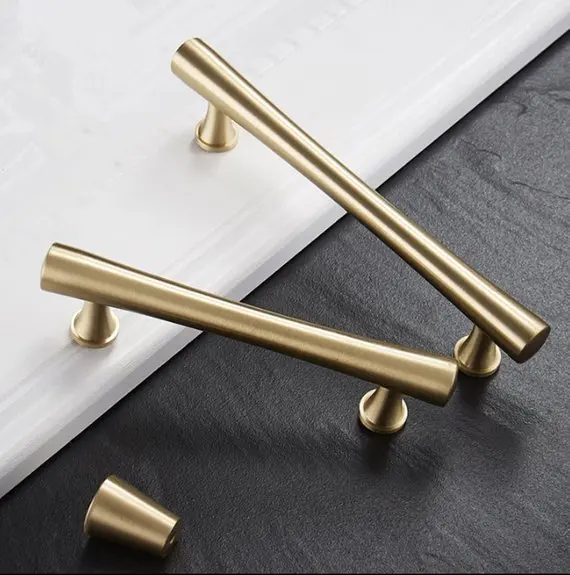 

3.75" 5"Brass Drawer Knobs Pulls Handles Modern Dresser Pull Knobs Kitchen Cabinet Door Pull Handles Furniture Hardware 96 128mm