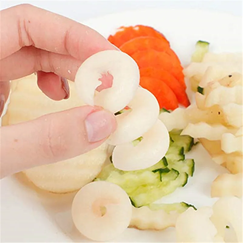 1 шт. новый спиральный нож для овощей инструмент резьбы картофель морковь