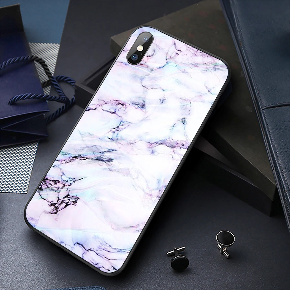 Мягкий чехол с УФ-узором для телефона iPhone x xr xs max 6 6s Plus 7 8 5 5S se TPU |