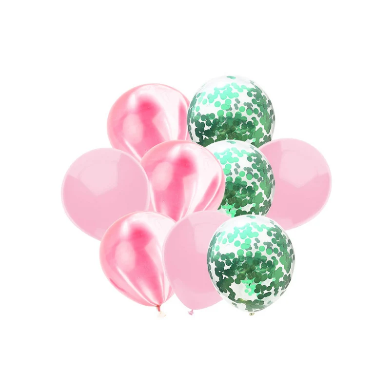 12 дюймов латексные воздушные шары для вечеринок набор конфетти воздушных