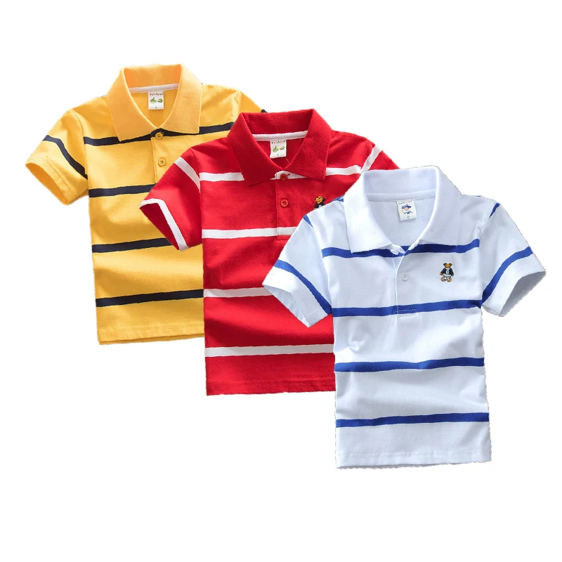 3 вида цветов/упаковка футболка для маленьких мальчиков детские рубашки в