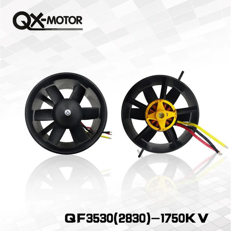 90 мм Канальные двигатель мотор турбины 3530 1750KV 6 воздуходувка для уборки листьев