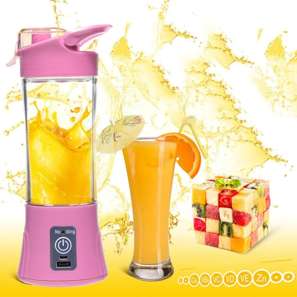 USB citrus juicer Compact Size Rechargeable Juicer Bottle Household Travel Use Handheld Fruit Juicer Machine Blender Bottle