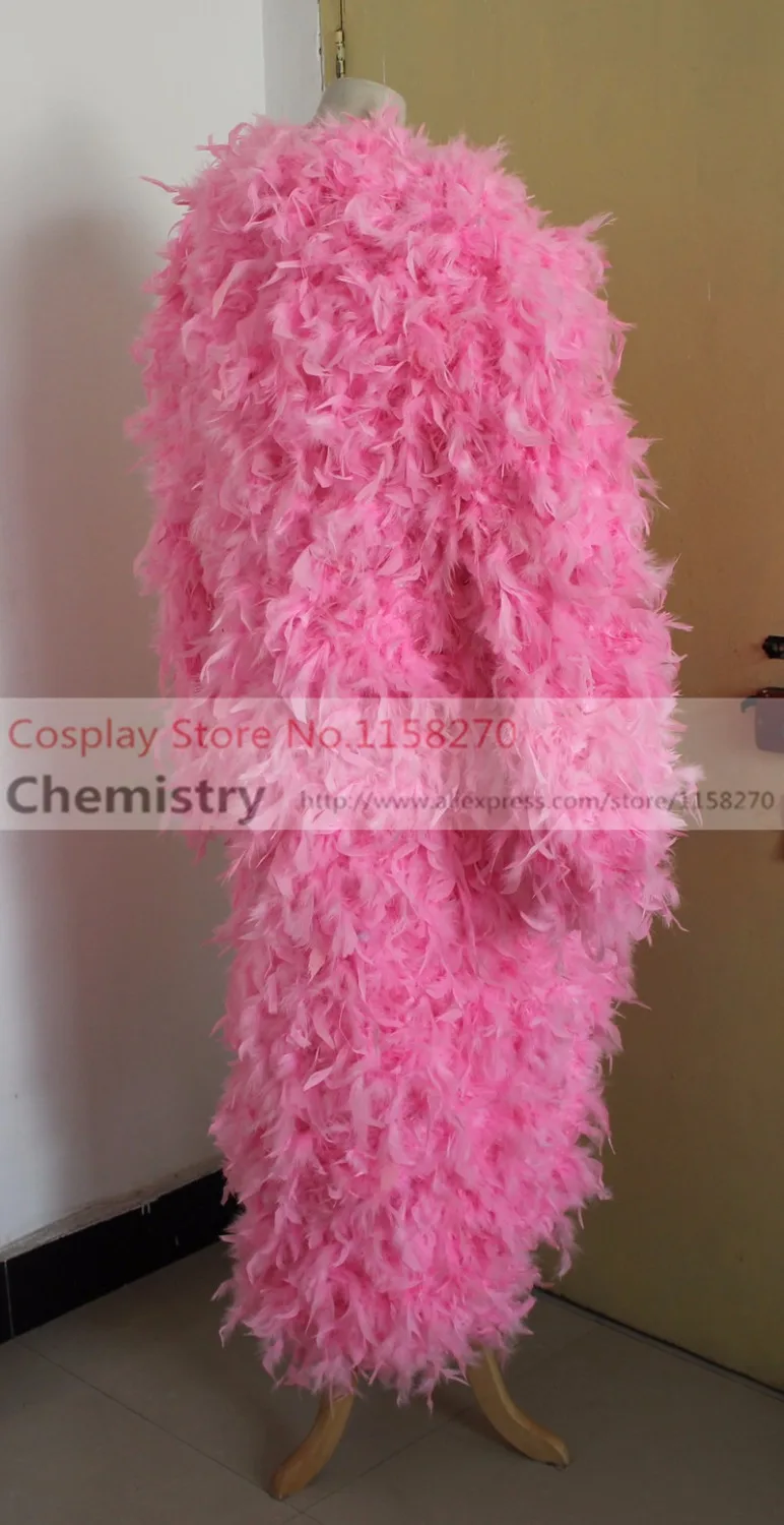 Free Shipping One Piece Donquixote Doflamingo Cosplay Costume Feather Coat |