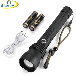 Популярный Мощный светодиодный тактический фонарик Xhp50 Xhp70, суперъяркий водонепроницаемый фонарь с 3-мя режимами освещения