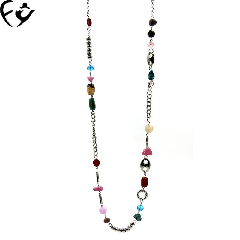 Европейские и европейские модные ожерелья из бисера FY18112901|fashion necklace|necklace fashionnecklace