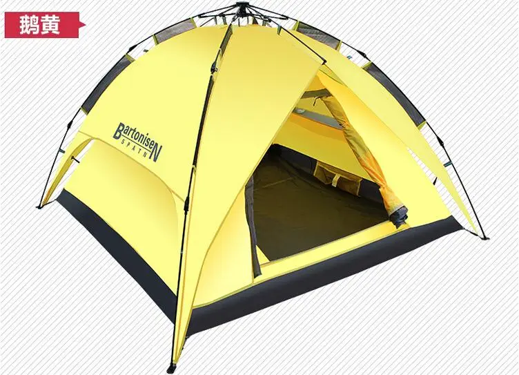 Новинка 3 4 человек палатка 20D силиконовые ткани двойной слой легкие|tent toilet|tent
