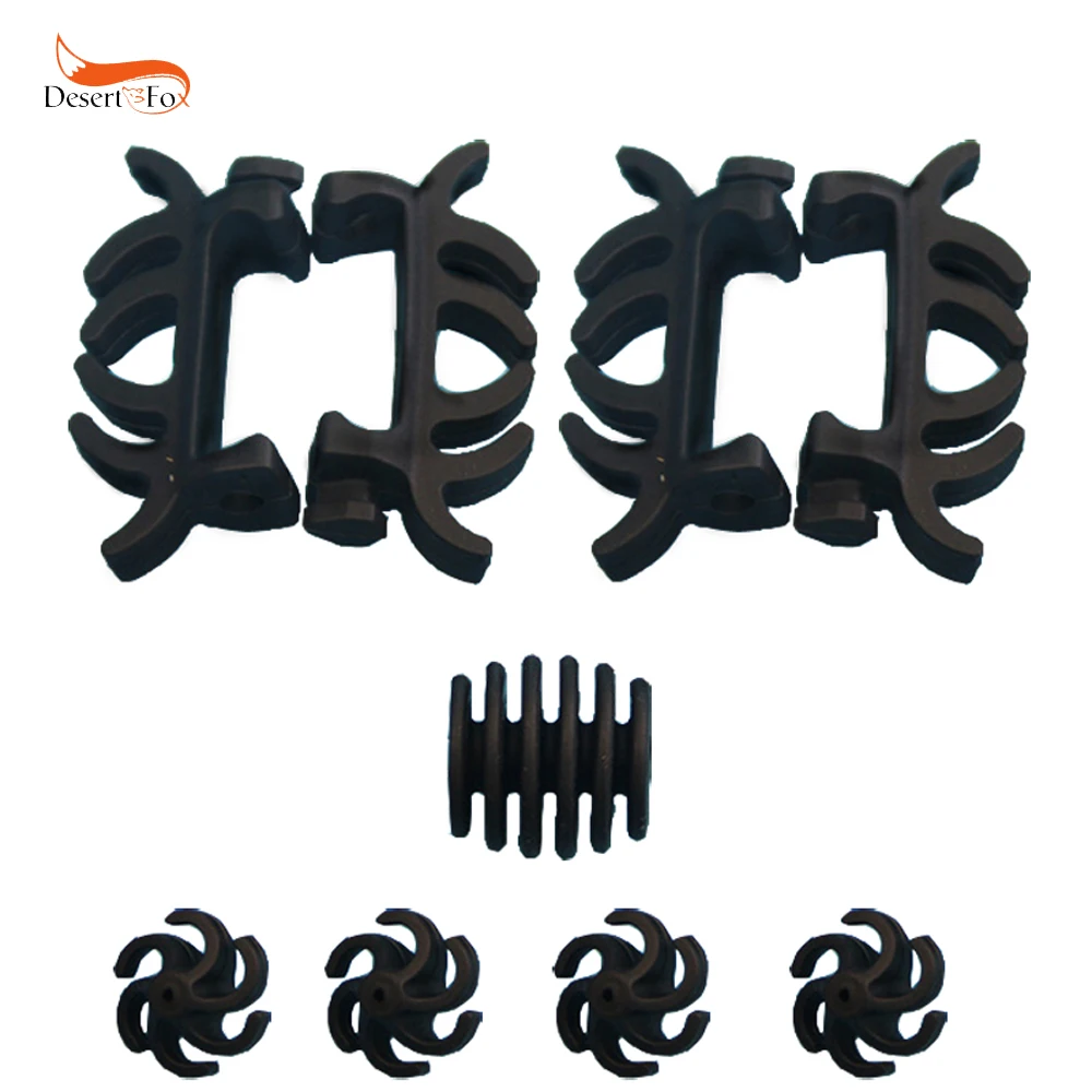 

Compound Bow Stabilizer Bowstring Chipper Shock Absorber Compound Bow Accessories for Archery Hunting/Shotting