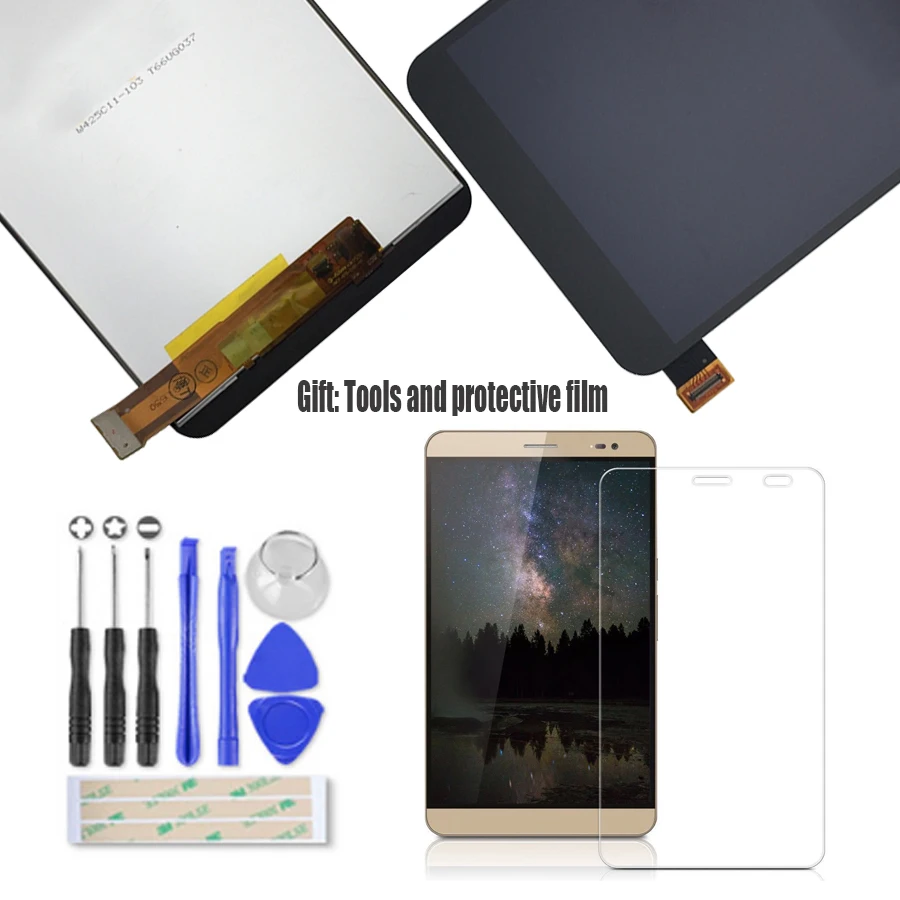 7 дюймов для Huawei Honor X1/Mediapad X1 7D 501U 503L D 504L ЖК дисплей + кодирующий преобразователь