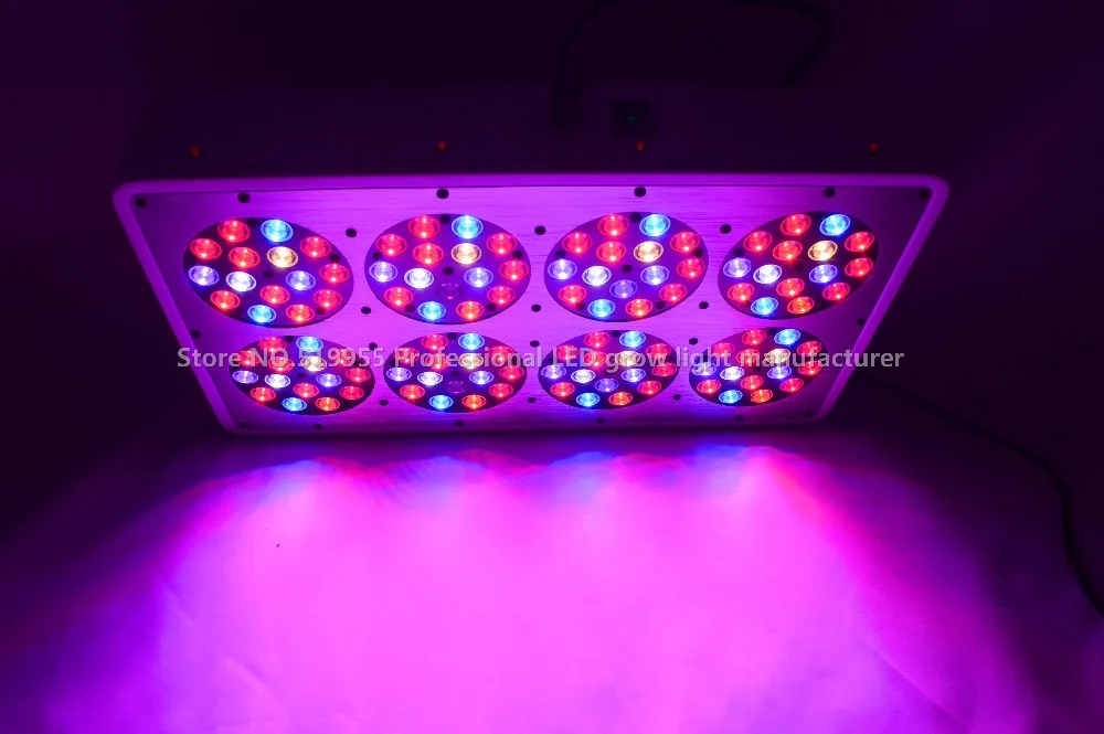 Apollo 8 600W светодиодный grow светильник полный ассортимент 10 диапазонов красный 660nm