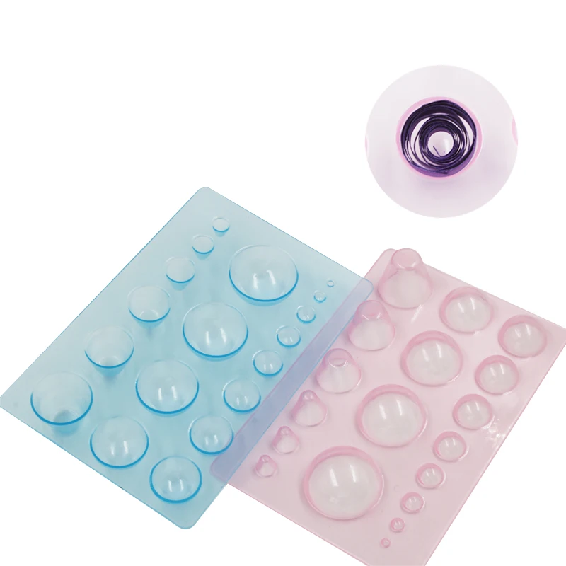 

New Arrival DIY Paper Crafts Tool Quilling Half Ball Mini Papercraft Mould Making Board Quilled Creation Art Random