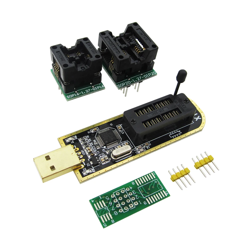 XTW100 мини-программатор материнская плата USB многофункциональная BIOS SPI FLASH 24 25